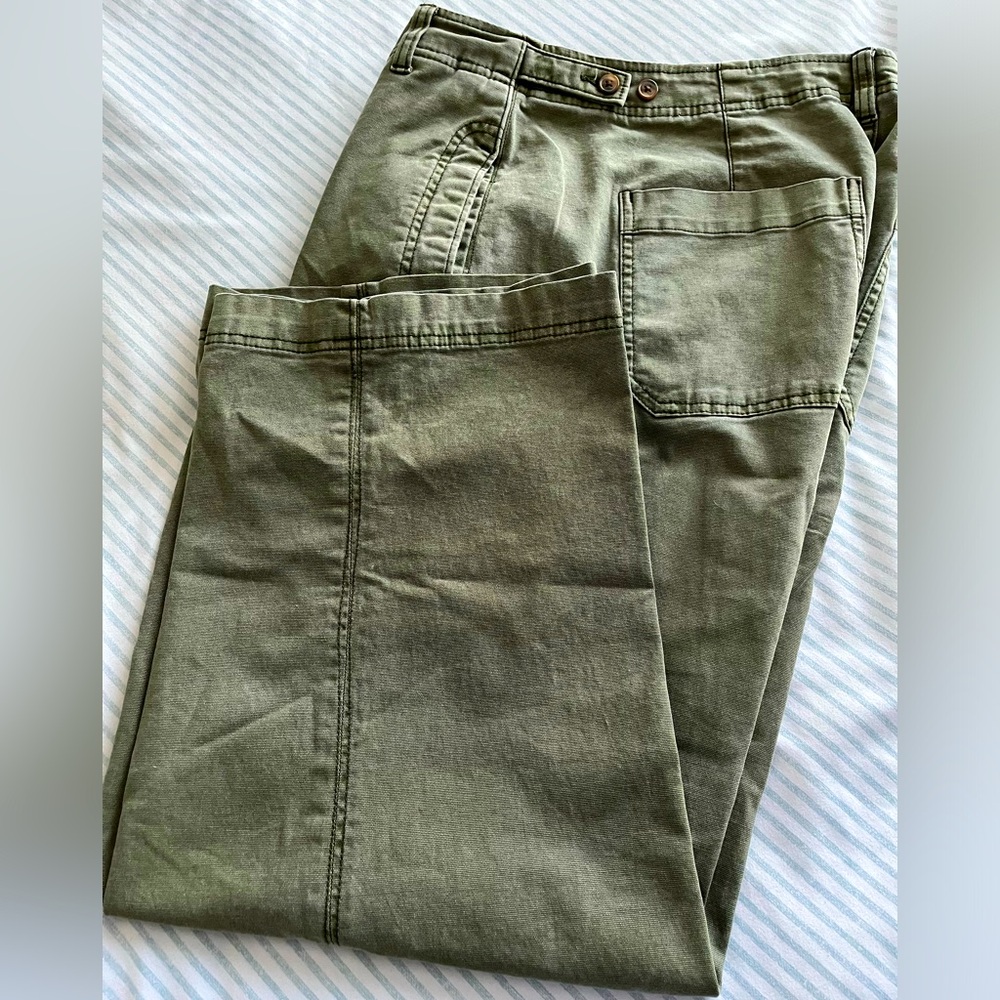 Old Navy Canvas WorkWear Wide leg pants